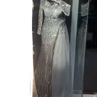لباس مجلسی زنانه سنگدوزی سایز ۴۰ ۴۲