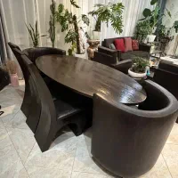 فروش مبلمان ۷ نفره و ناهارخوری ۸ نفره و ساعت|مبلمان خانگی و میز عسلی|مشهد, جاهد شهر|دیوار