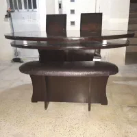 میز و صندلی غذاخوری چوب روسی ضد آب و ضد خش|میز و صندلی غذاخوری|تهران, دولاب|دیوار