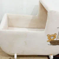 تخت گهواره ای چوبی مناسب سیسمونی