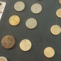 سکه ی ۵ریالی ۱۰ریالی وغیره|کلکسیون سکه، تمبر، اسکناس|ابریشم, |دیوار