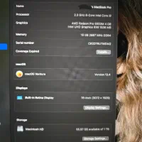 لپ تاپ مک بوک پرو ۱۶ اینچی|رایانه همراه|تهران, دزاشیب|دیوار