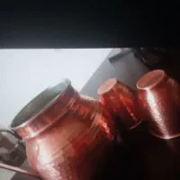 پارچ و لیوان مسی