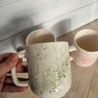 ماگ کالیگرافی|صنایع دستی و سایر لوازم تزئینی|قم, آزادگان|دیوار