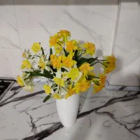 گل با گلدون چینی|گل مصنوعی|همدان, |دیوار