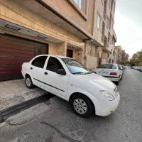 تیبا  سفید خوش رنگ و خوش‌استفاده ،بی دردسر مدل ۹۷|خودرو سواری و وانت|تهران, تهرانپارس غربی|دیوار