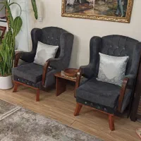 مبل چستر 8نفره به همراه چهار صندلی تک|مبلمان خانگی و میز عسلی|پاکدشت, پاکدشت (مامازند)|دیوار