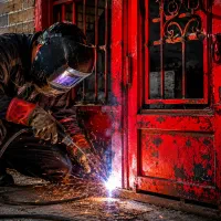 جوشکاری سیار تعمیرات درب و پنجره حرفه ای