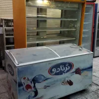 یخچال ایستاده 4درب موتور دانفوس و فریزر صندوقی|فروشگاه و مغازه|اصفهان, شهرک کاوه|دیوار