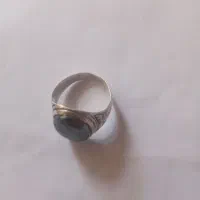 انگشترحدید رکاب نقره۹۲۵