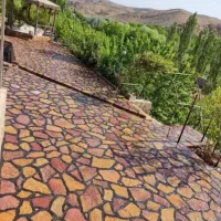 سنگ کار سنگ فرش نما کف پله دیوار آب نما کباب پز