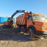 مینی بیل زنجیری مکانیکی