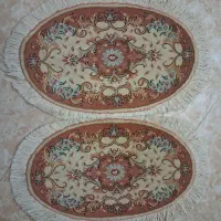 رومیزی دستبافت رج ۵۰