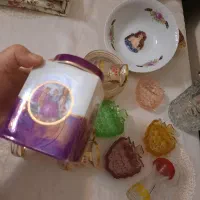 ظروف زیبا ، دنسی قدیمی انتیک عتیقه