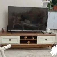 مبل استیل سلطنتی ۷ نفره ،میز تلویزیون ، ساعت|مبلمان خانگی و میز عسلی|پاکدشت, پاکدشت (مامازند)|دیوار