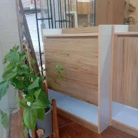 جاکفشی طرح چوب وسفید