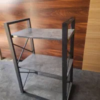 مدل ۷۱ دکوری شلف استند کنار سالنی تولیدی|کتابخانه، شلف، قفسه‌های دیواری|تهران, یافت آباد جنوبی|دیوار