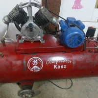 پمپ باد ۲۵۰ لیتری دو پیستون|ماشینآلات صنعتی|سنقر, |دیوار