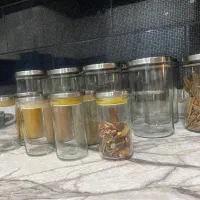 جا حبوباتی|ظروف نگهدارنده، پلاستیکی، یک‌بارمصرف|قرچک, شهرک طلائیه|دیوار