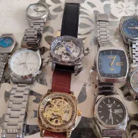 ۹ عدد ساعت قدیمی اتومات و سه موتوره