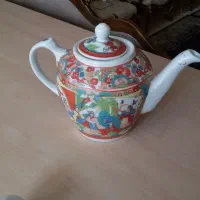 قوری بزرگ گل مرغی