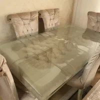 میز غذا خوری ۶ نفره تمیز سالم