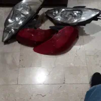 چراغ جلو و عقب ۲۰۶ کامل