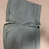 شلوارک تابستانی فیروزه‌ای