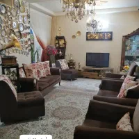 مبل راحتی قهوه ای رنگ 11 نفره