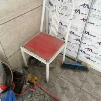 2عدد صندلی فلزی