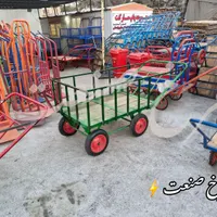 گاری حمل بار ترولی چرخ دستی چهار چرخ ترولی(تولیدی)|فروشگاه و مغازه|اصفهان, آزادگان|دیوار