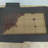 میز جلومبلی باچهارتاعسلی