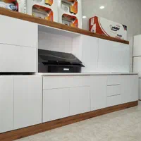 کابینت ام دی اف دو رنگ|مصالح و تجهیزات ساختمان|قروه, |دیوار