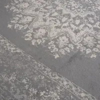 گلیم فرش طوسی  سالم مینیمال