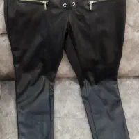 بلوز شلوار چرم