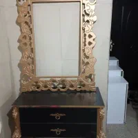 صندلی آرایشگاه. سر شور. میز گردان  و یک عدد کنسول|آرایشگاه و سالن‌های زیبایی|بروجن, |دیوار