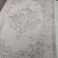 فرش۶متری زمینه طوسی روشن