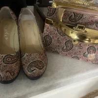 کیف کفش ترمه ست