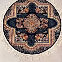 فرش گرد و بیضی