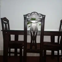 میز غذا خوری چوب