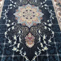 ۳تخته فرش ۶ متری سورمه ای ۷۰۰ شانه اصل تراکم ۲۵۵۰|فرش|نظرآباد, رسالت|دیوار