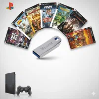 ریختن انواع بازی پلی استیشن 2 روی فلش