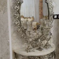 آینه شمعدان برنز