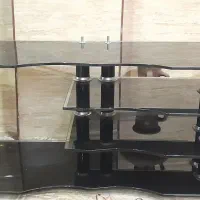 میز تلویزیون شیشه ای