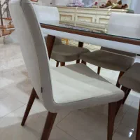 میز ناهارخوری ۴ نفره چوبی|میز و صندلی غذاخوری|گنبد کاووس, |دیوار