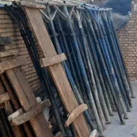 جک قالب سقفی میکسرکارکرده تخته کانکس خم چرخ داربست