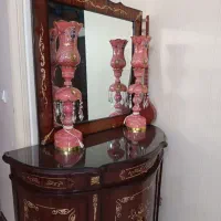 آینه و کنسول چوب راش نو