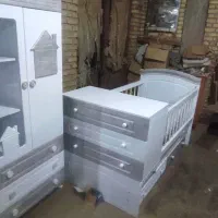 تولید کننده مستقیم کمد بچه وسیسمونی نوزاد|تخت و سرویس خواب|رامیان, |دیوار