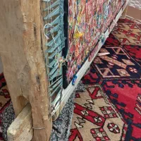 فرش نیمه کاری سالاری چله ابریشم|فرش|تبریز, |دیوار