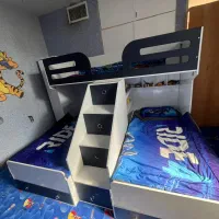 تخت دوطبقه جادار